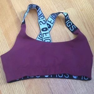 Figs workout bra